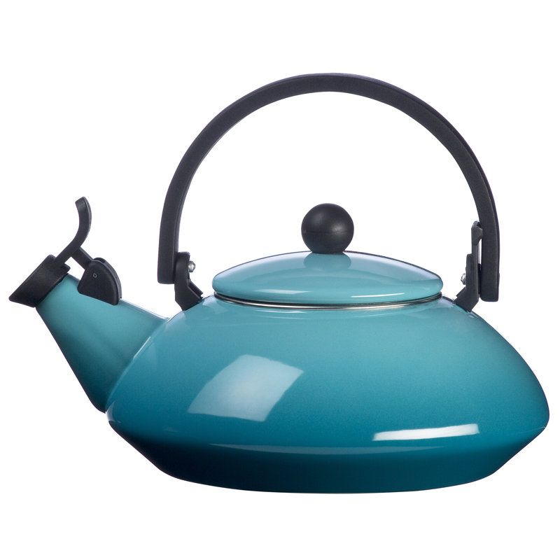 Le Creuset Enamel On Steel 1.6 Qt. Zen Stovetop Kettle & Reviews Wayfair